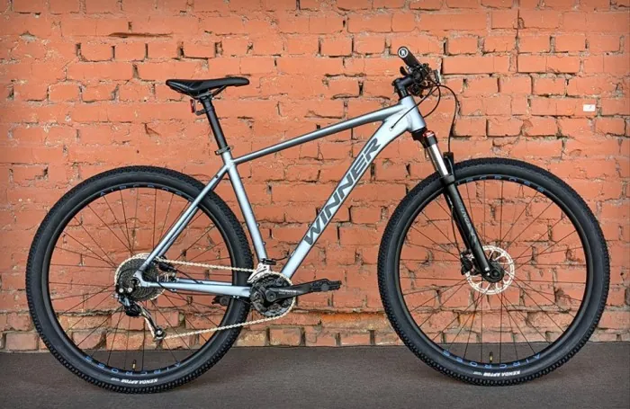 Велосипед гірський 29" Winner Solid DX сірий (2025)
