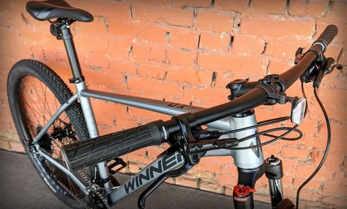Велосипед гірський 29" Winner Solid DX сірий (2025)