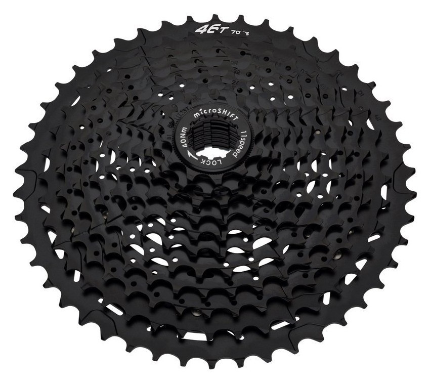Кассета для велосипеда MicroSHIFT XLE 11 11SPD 11-46T Black (CS-H113 11-46)