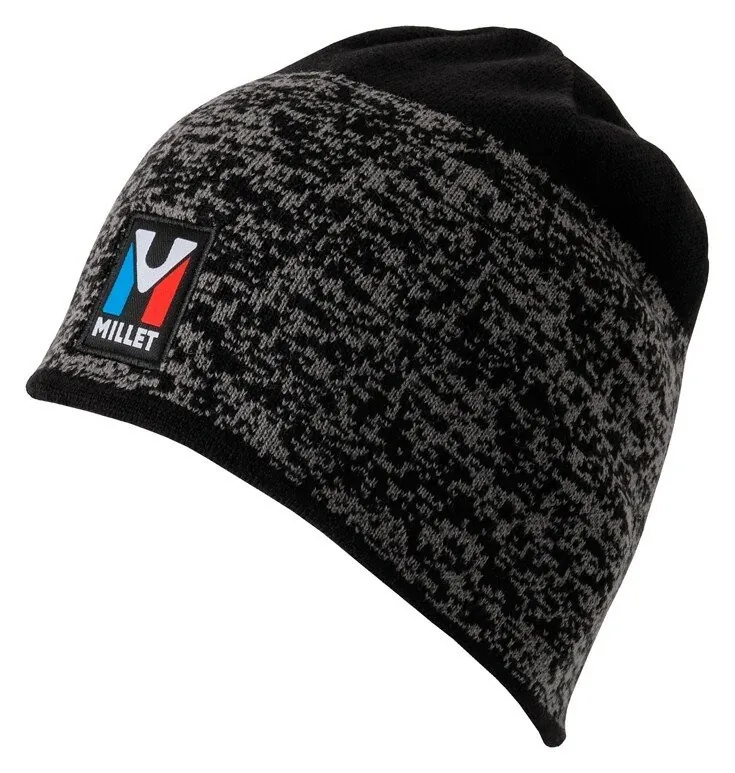Шапка утеплена Millet TRILOGY WOOL BEANIE One Size Noir/monument (MIV7168-WRH) (Unica noir/monument)