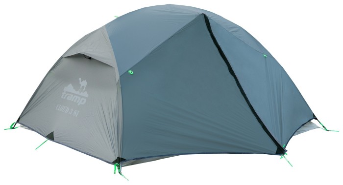 Намет Tramp Cloud 3 Si світло-сірий