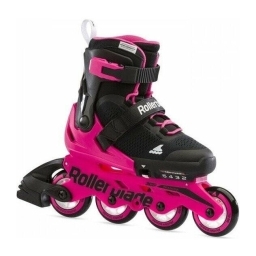 Ролики детские Rollerblade Microblade G Black Neon Pink 2024 (36,5 - 40,5)