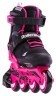 Ролики детские Rollerblade Microblade G Black Neon Pink, укр Фото - 4