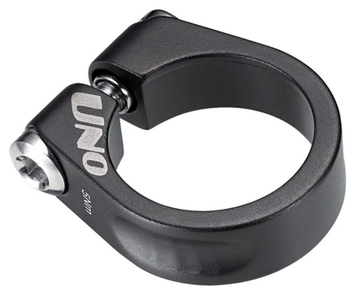 Хомут под/сид 31.8мм под шестигранник Kalloy "UNO" SC-203 черный (ED)