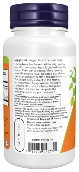 Chaste Berry Vitex Extract 300 mg - 90 vcaps