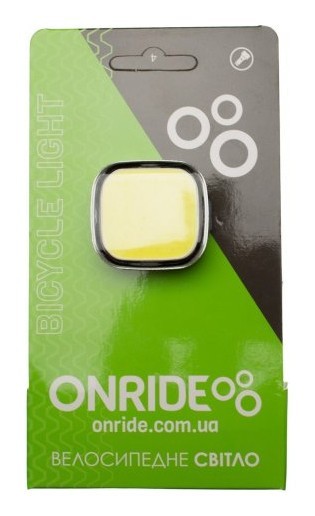 Велоліхтар задній ONRIDE Key 2025