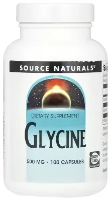 Glycine 500 mg - 100 caps