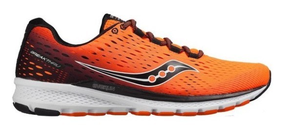 Кросівки чоловічі для бігу Saucony BREAKTHRU 3 M 42 (8.5US) Orange/black (20358-3s), укр