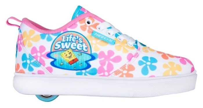 Роликовые кроссовки Heelys X SpongeBob Pro 20 HES10490 White Pink Blue