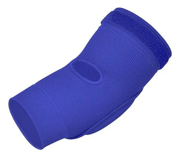 Налокітники спортивні RDX Hosiery Elbow Foam Blue/White S
