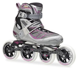 Роликові коньки для дорослих Rollerblade TEMPEST 100 W 38 (7US) 240мм Silver/purple (07301900 240) (250мм) Роликові коньки для дорослих Rollerblade TEMPEST 100 W 38 (7US) 240мм Silver/purple (07301900 240) (250мм)