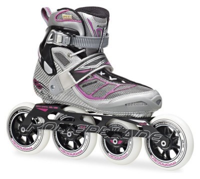 Роликовые коньки для взрослых Rollerblade TEMPEST 100 W 38 (7US) 240мм Silver/purple (07301900 240)