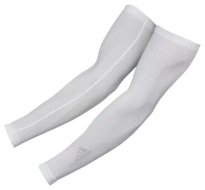 Компресійні рукави ADIDAS білі S/M ADSL-13023WH