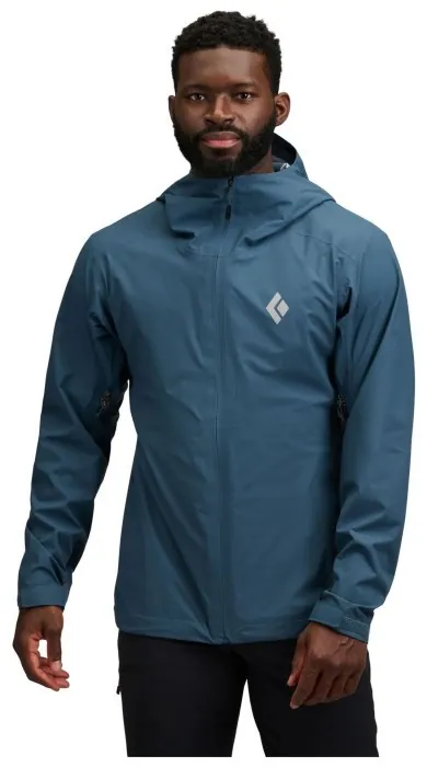 Куртка чоловіча мембранна Black Diamond M Strataline Stretch Shell, Midnight Blue