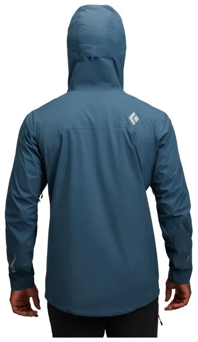 Куртка чоловіча мембранна Black Diamond M Strataline Stretch Shell, Midnight Blue