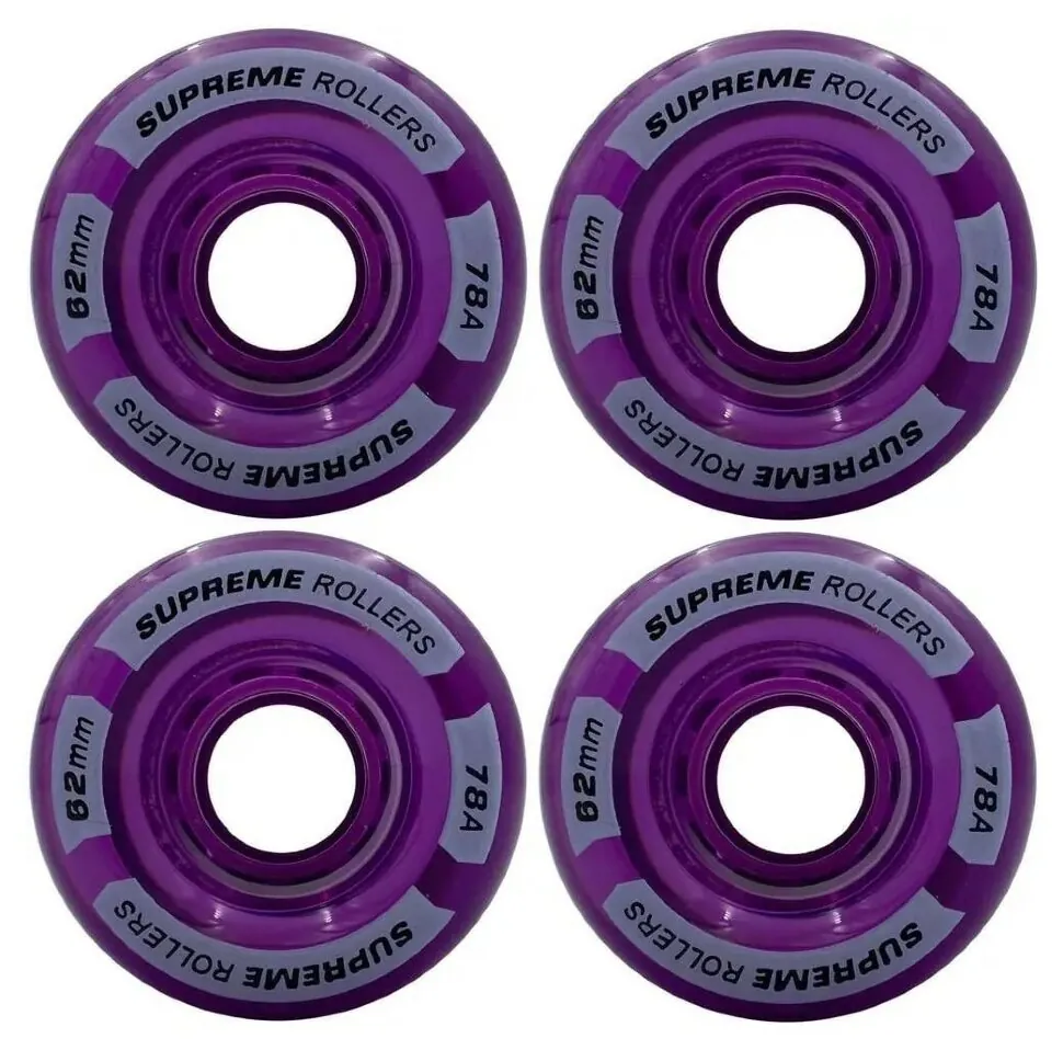 Supreme колеса для роликов 4 Pack (Purple)