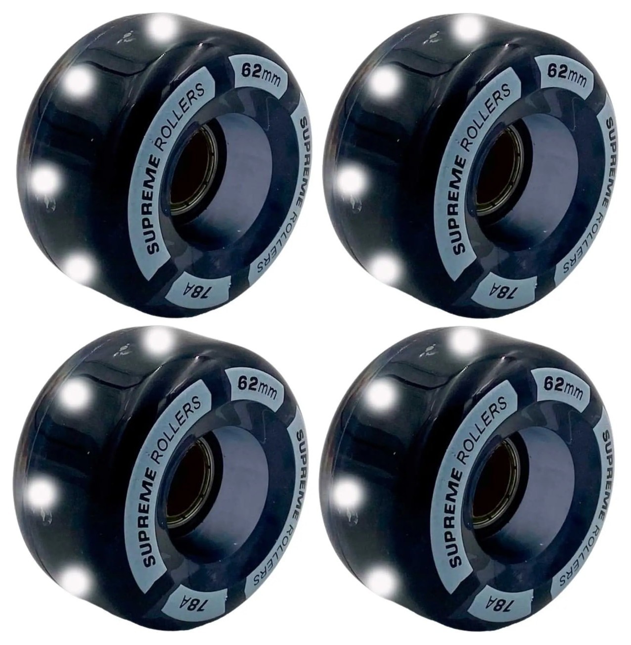 Supreme колеса для роликов 4 Pack