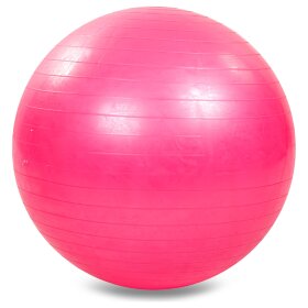 Мяч для фитнеса (фитбол) Zelart FI-1980-65 (65 см), розовый