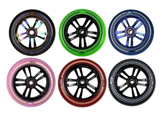 Колесо для трюкового самоката AO Mandala Pro 110 - Red/Black - Red/Black