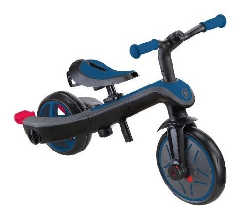 Велосипед дитячий GLOBBER серії EXPLORER TRIKE 4в1, синій, до 20кг, 3 колеса, укр, укр