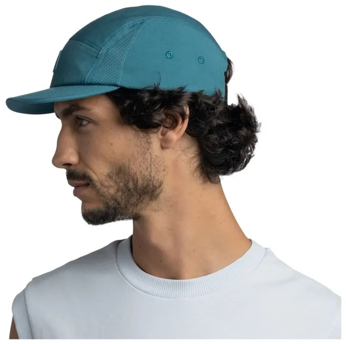 Кепка Buff 5 Panel Go Cap, Solid Teal, S/M