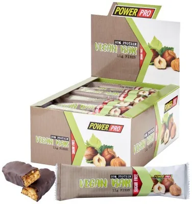 Vegan Bar 32% protein - 20x60g