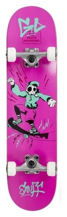 Скейтборд Enuff Skully pink, укр, укр