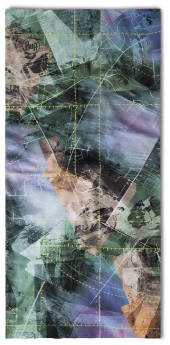 Шарф-труба літній Buff Coolnet UV Campast Green