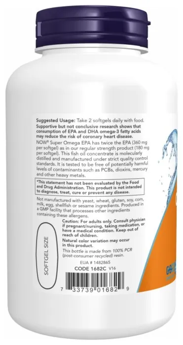 Super Omega EPA 1200mg 360/240 – 120 sgels