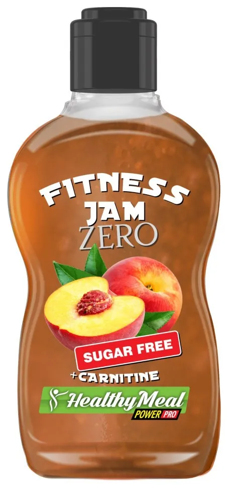 Fitnes Jam Sugar Free + L Carnitine - 200g Peach