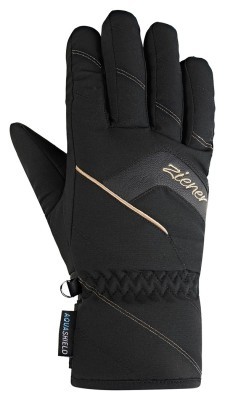 Ziener перчатки лыжные Karion W black-gold art 6