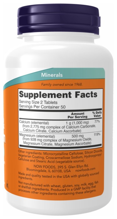 Calcium Magnesium - 250 tabs