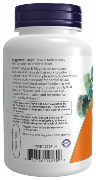 Calcium Magnesium - 250 tabs