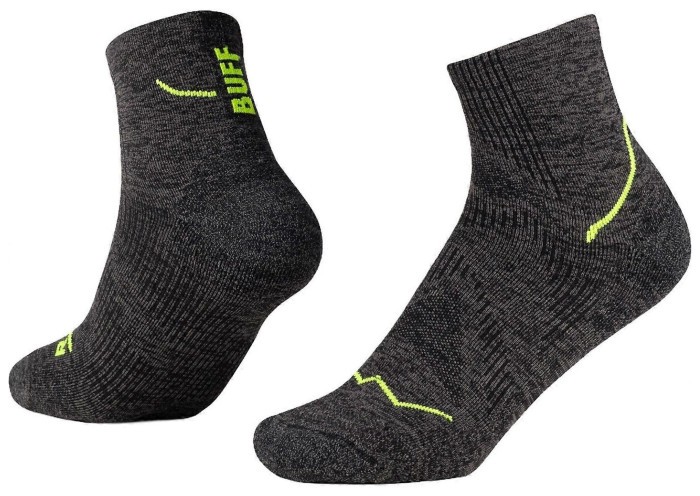 Шкарпетки Buff Dryflx Quarter Socks, Black, 42-44
