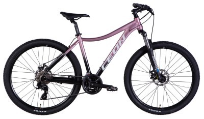 Велосипед AL 27,5&quot; Leon XC LADY 105 DD CS рама-18&quot; рожевий з чорним 2025