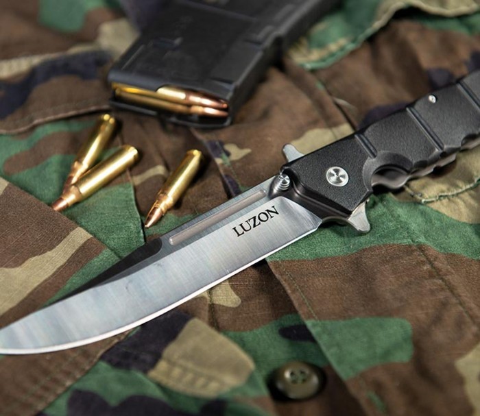 Ніж складаний Cold Steel Large Luzon Folder, Black, Blister