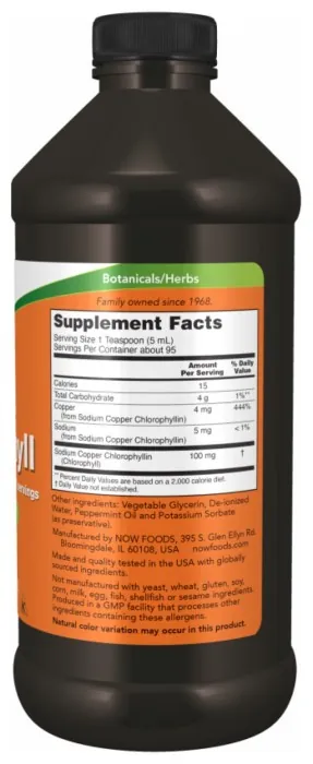 Chlorophyll Liquid Mint - 16 oz