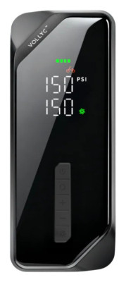 Насос-ліхтар-powerbank автомобільний Vollyc Evo Tire Pump by Flextail, 150 PSI, 1500 mAh