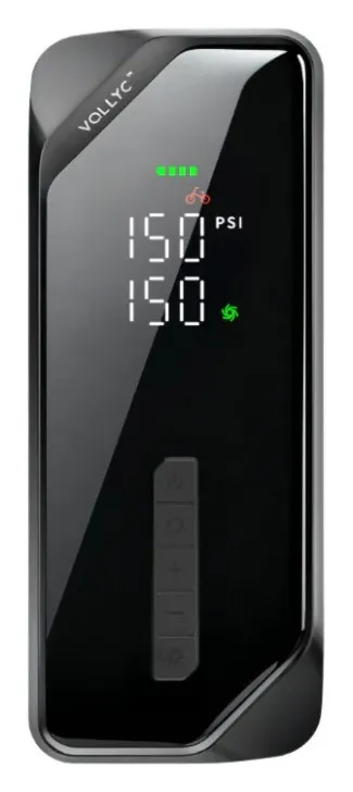 Велосипедний насос Vollyc Evo Tire Pump by Flextail, 150 PSI, 1500 mAh (6975755966946)