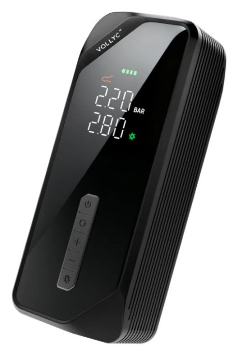 Насос-ліхтар-powerbank автомобільний Vollyc Evo Tire Pump by Flextail, 150 PSI, 1500 mAh