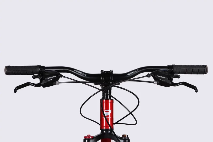 Велосипед AL 27.5" Formula F-1 DD CS рама-16" червоно-сірий 2026