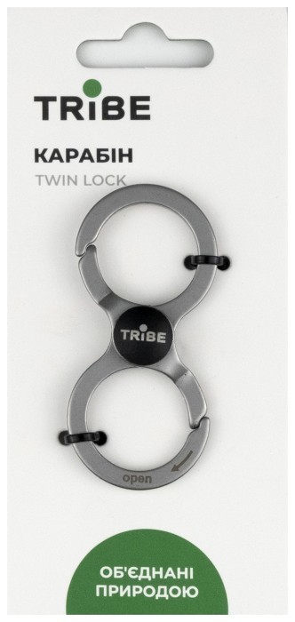 Карабин Tribe Twin Lock T-LB-0007-metal