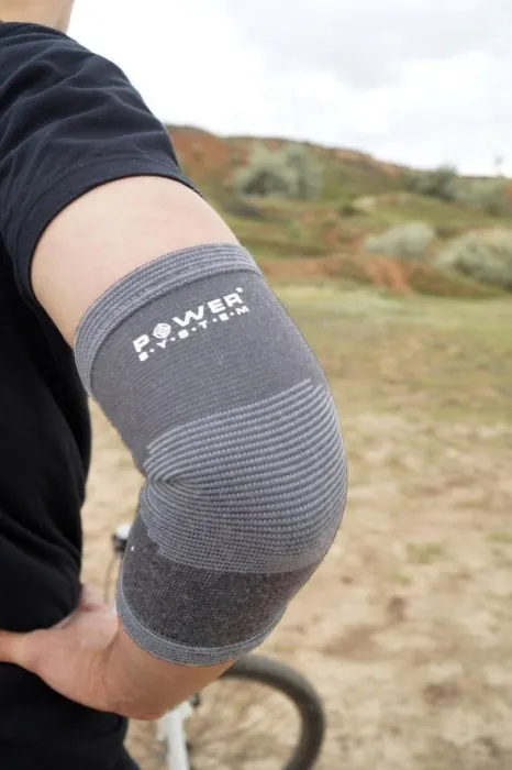 Налокітники Power System PS-6001 Elbow Support Grey (пара) XL
