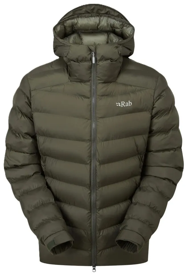 Чоловіча зимова куртка Rab Nebitron Pro Jacket, Army (L)