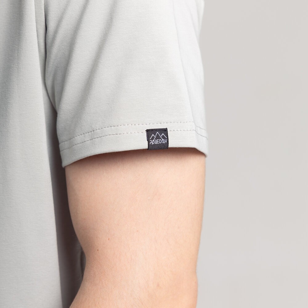 Чоловіча футболка Pobedov Peremoga світло-фісташкова, укр, укр