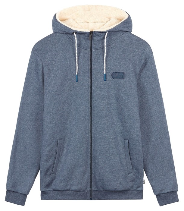 Толстовка жіноча Picture Organic Yinni Plush Hoody dark blue melange, укр, укр