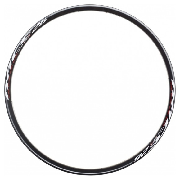 Обод 29" AL 36H 14G двуст. GA18 под диск. черн., укр
