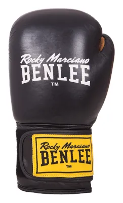Рукавички боксерські Benlee EVANS 10oz / шкіра / чорні