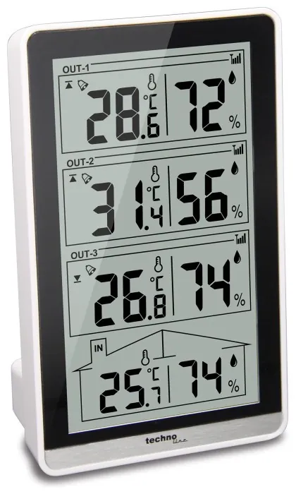 Термогигрометр Technoline WS7060 Black (WS7060)