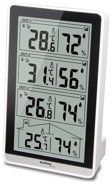 Термогигрометр Technoline WS7060 Black (WS7060)